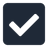 Square checkbox icon